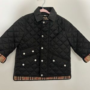 Burberry quilted jacket